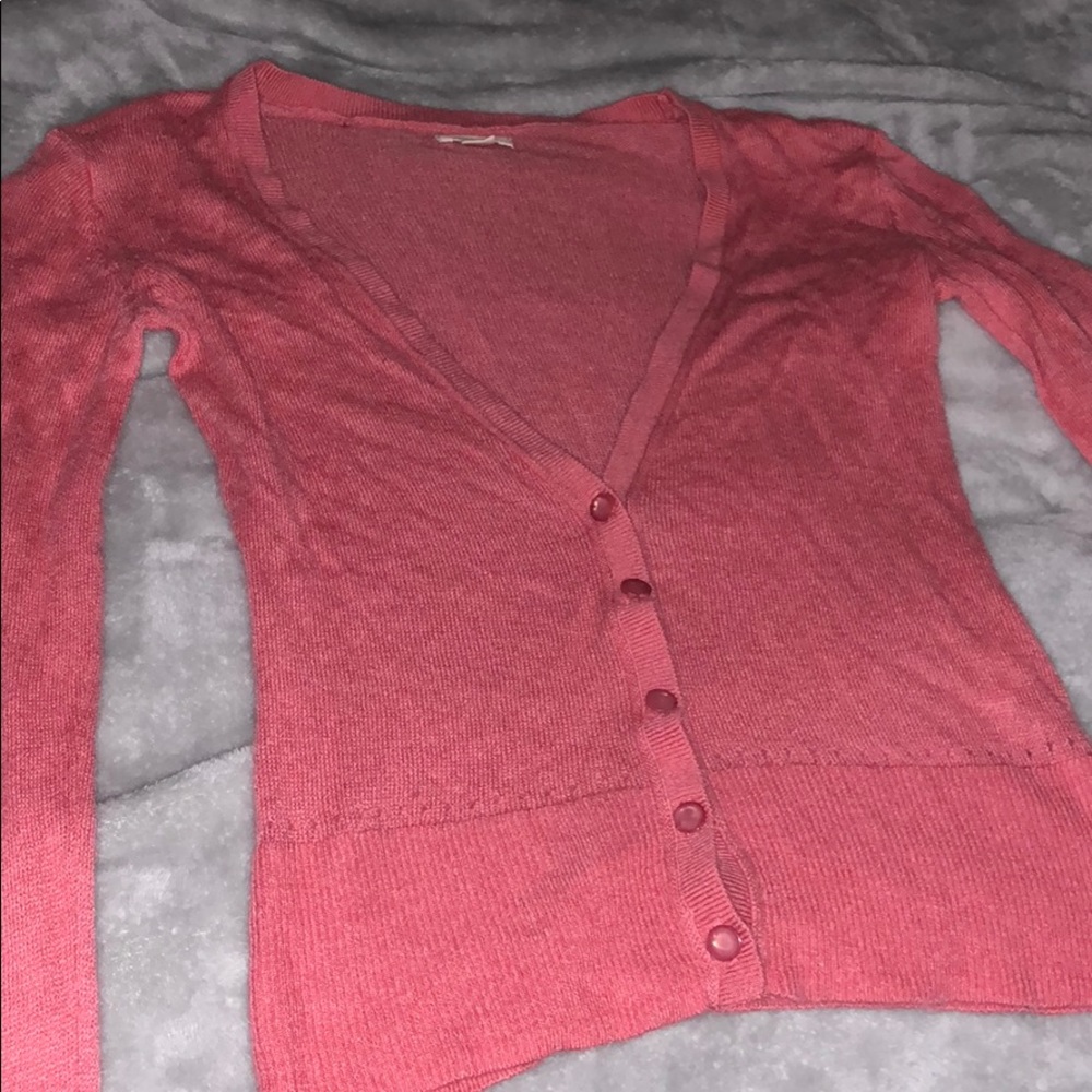 Aerie Coral Sweater